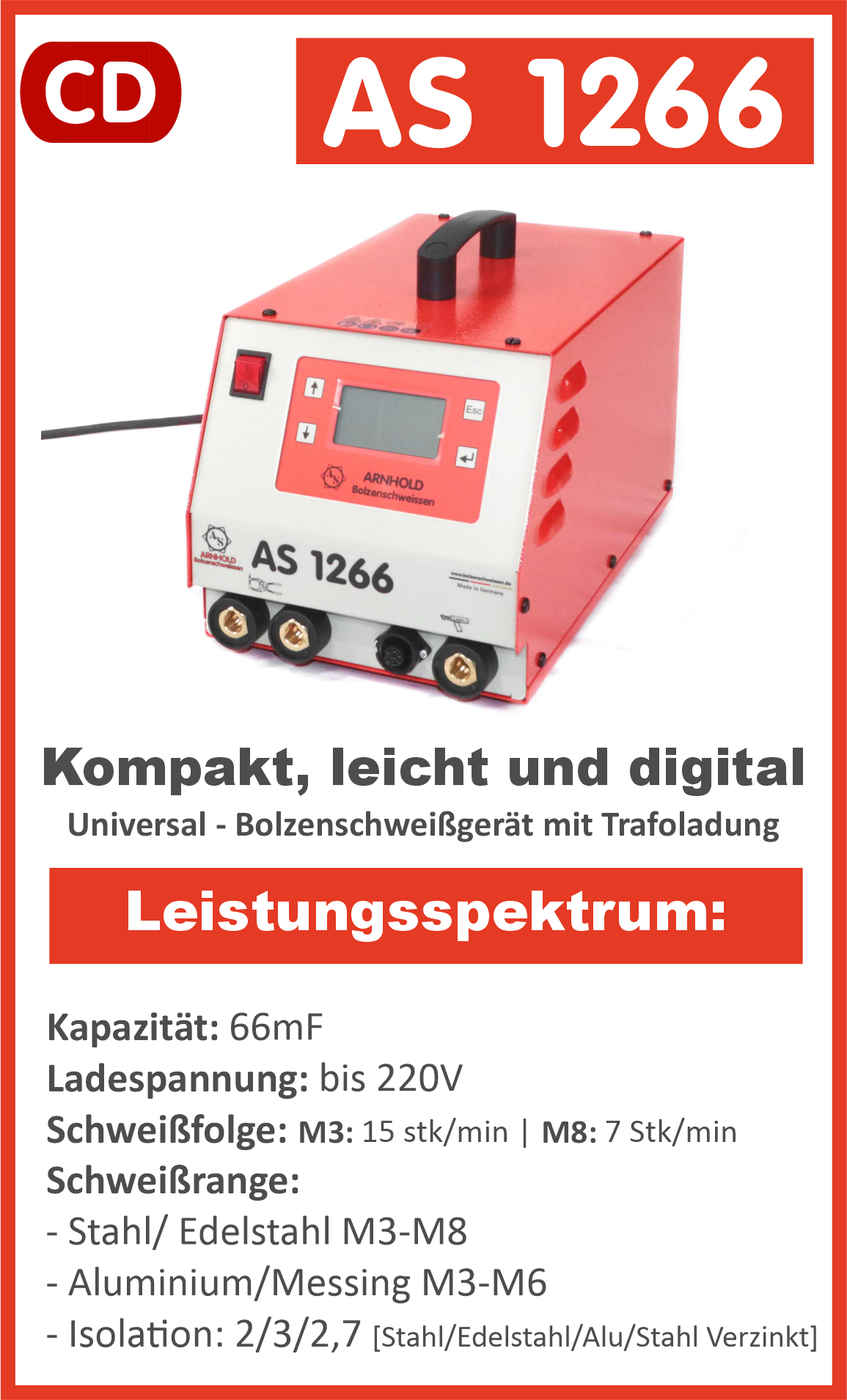 AS 1266 Spitzenzündung